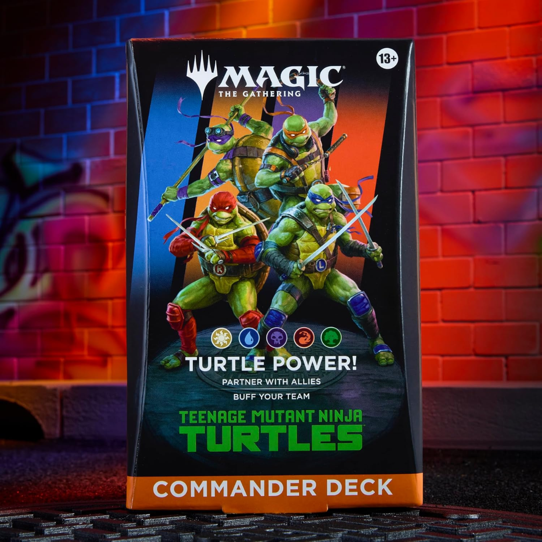 Magic The Gathering Teenage Mutant Ninja Turtles Commander Deck - Turtle Power