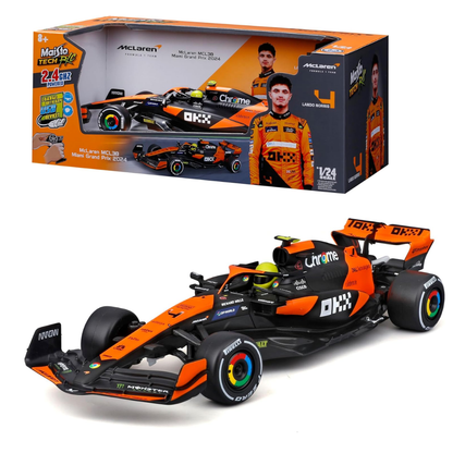 Maisto F1 - 1:24 Rc - Mclaren Team Mcl38 (Miami Gp) - 2.4 Ghz Usb Charge
