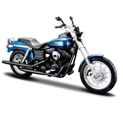 Maisto Moto - 1:12 Diecast - Motorcycles - 2004 Hd Dyna Super Glide Sport