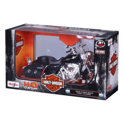 Maisto Moto - 1:12 Diecast - Motorcycles - 2013 Hd Flhrc Road King Classic