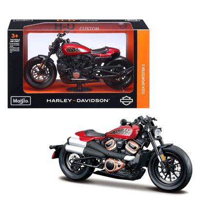 Maisto Moto - 1:12 Diecast - Motorcycles - 2024 Hd Sportster S