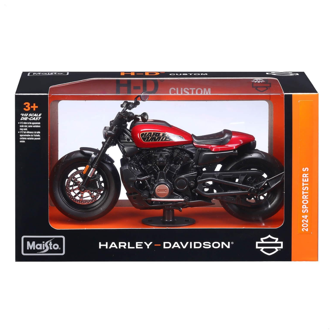 Maisto Moto - 1:12 Diecast - Motorcycles - 2024 Hd Sportster S
