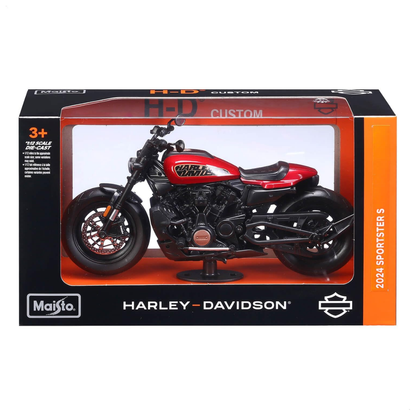 Maisto Moto - 1:12 Diecast - Motorcycles - 2024 Hd Sportster S
