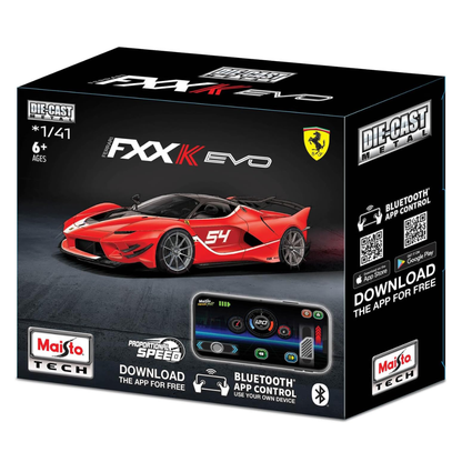 Maisto Tech - 1:41 Rc - Mini Metal - Ferrari Fxx K Evo