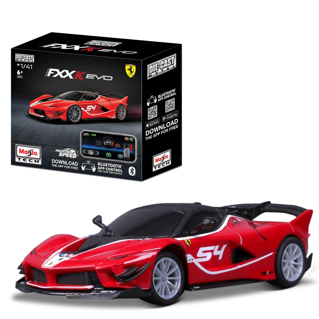 Maisto Tech - 1:41 Rc - Mini Metal - Ferrari Fxx K Evo