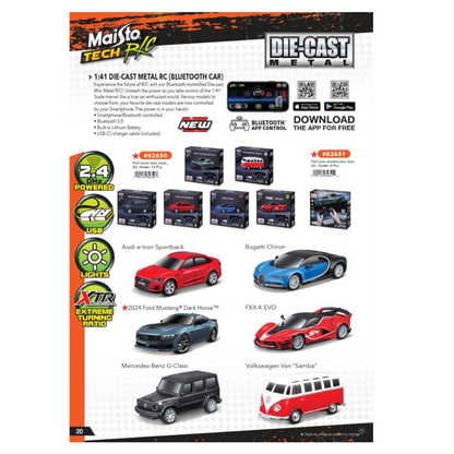 Maisto Tech - 1:41 Rc - Mini Metal - Mercedes Benz G Class