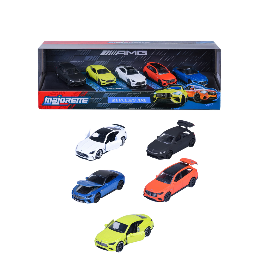 Majorette 5 Pack Gift Pack - Mercedes Amg