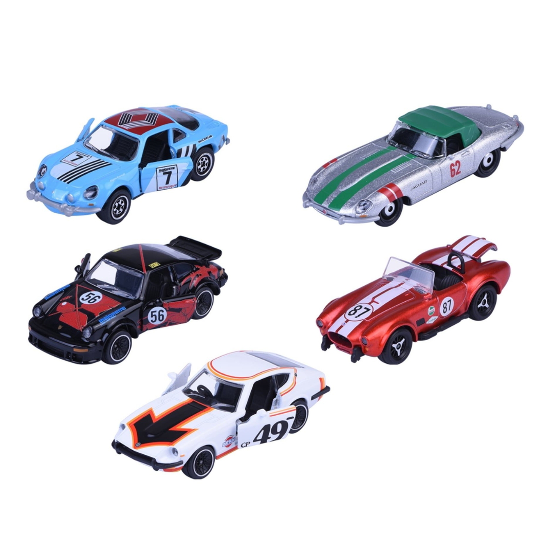 Majorette 5 Pack Gift Pack - Vintage Racing