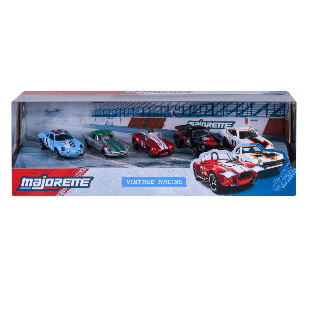 Majorette 5 Pack Gift Pack - Vintage Racing