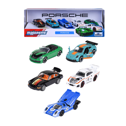 Majorette 5 Pc Giftpack - Limited Edition Porsche C
