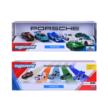 Majorette 5 Pc Giftpack - Limited Edition Porsche C