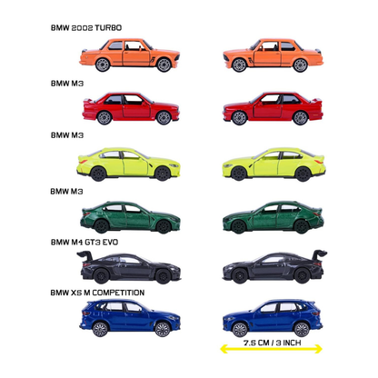 Majorette Deluxe Single Die Cast - 6 Asstd - Bmw