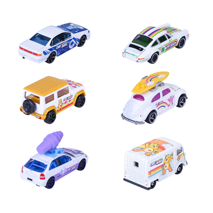 Majorette Deluxe Single Die Cast - 6 +1 Asstd - Care Bears