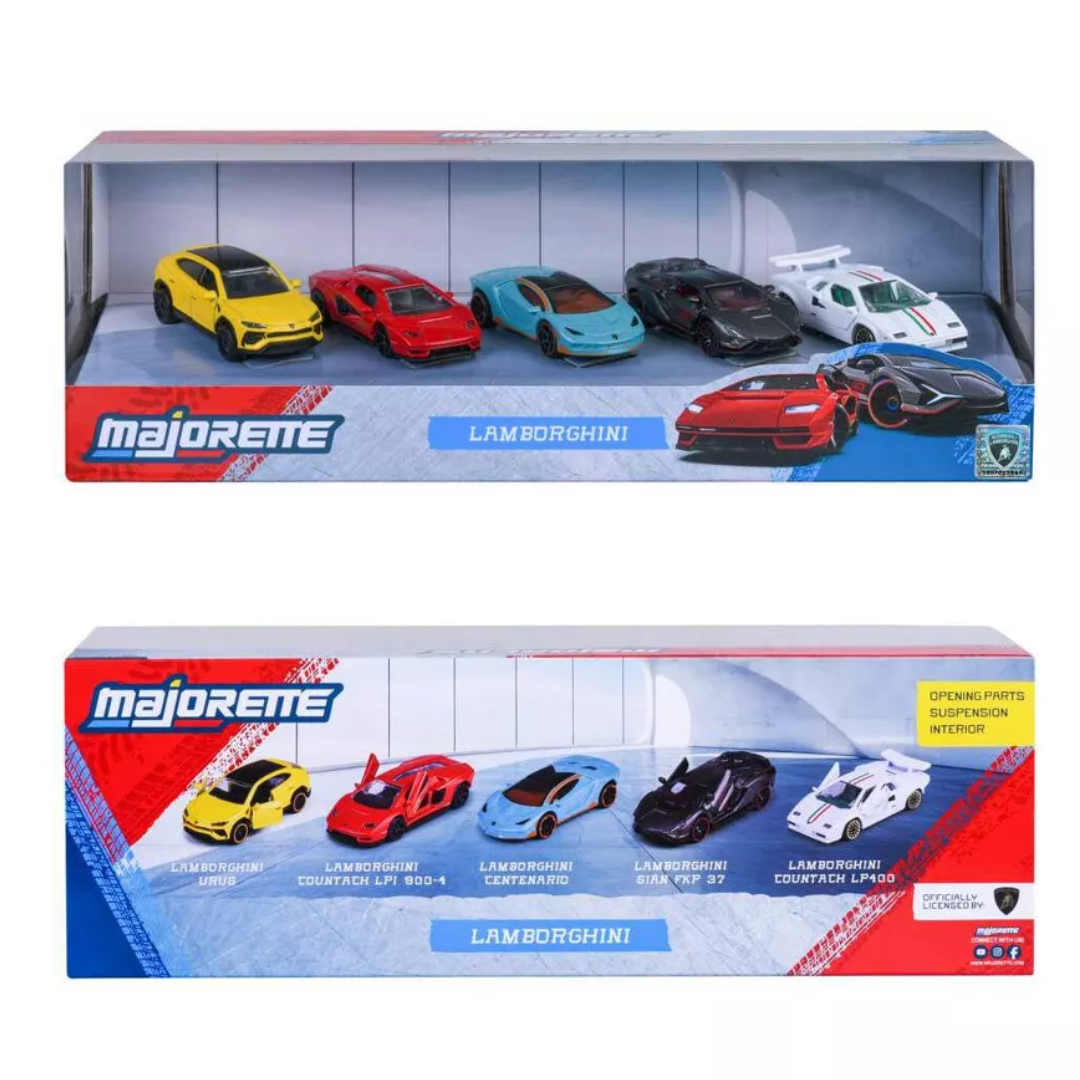 Majorette 5 Pc Giftpack - Lamborghini 2