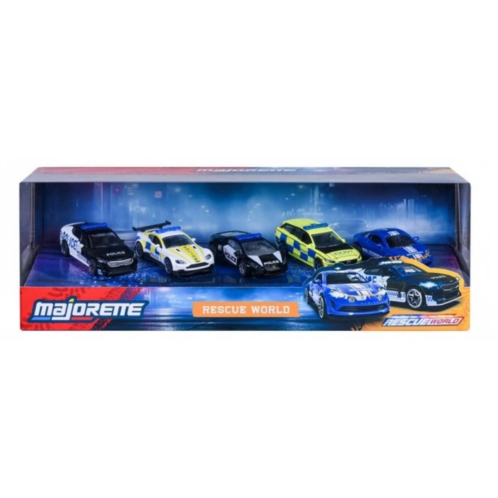 Majorette 5 Pc Giftpack - Rescue World 3