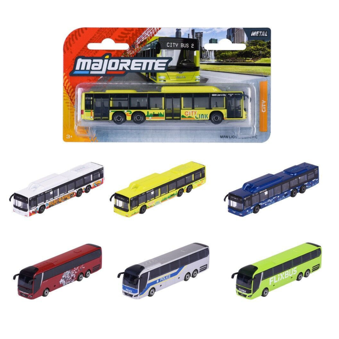 Majorette City Bus Single Assorted