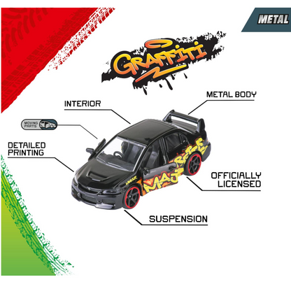 Majorette 9 + 4 Giftpack - Graffiti 4