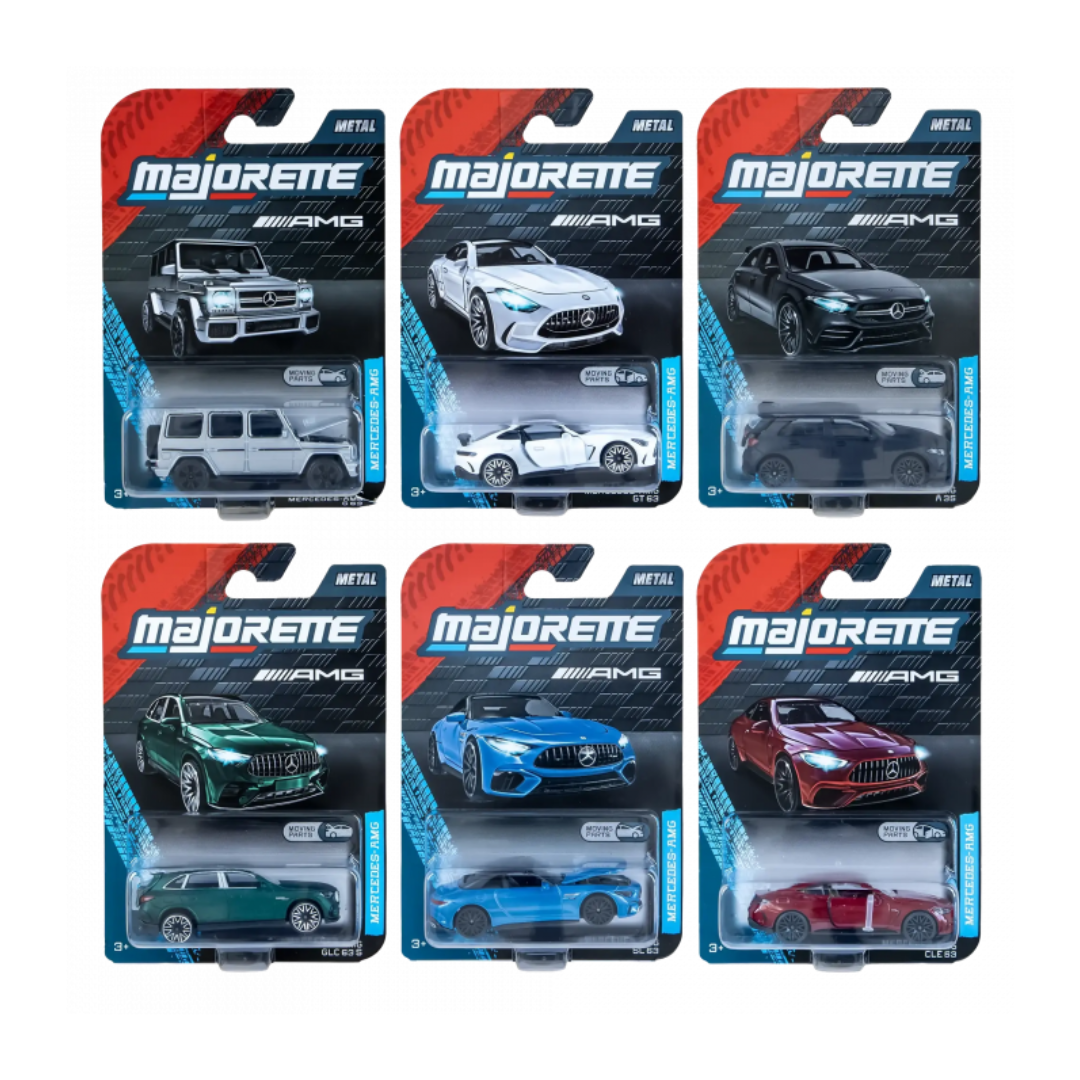 Majorette Deluxe 6 Astd - Mercedes Amg