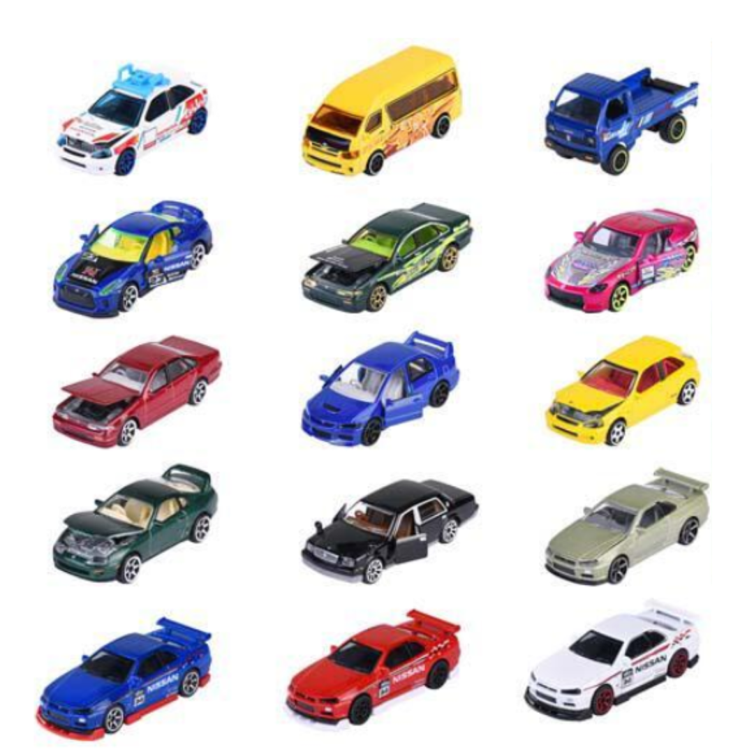 Majorette Japan Series 5 Pack Die Cast Cars 2