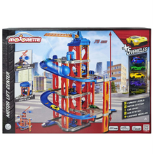 Majorette Motor Lift Playset + 5 Cars 1