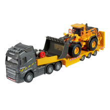 Majorette Volvo FH16 Truck with Trailer and Wheel Loader