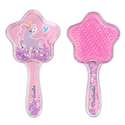 Martinelia Glitterary Hair Brush Unicorn1