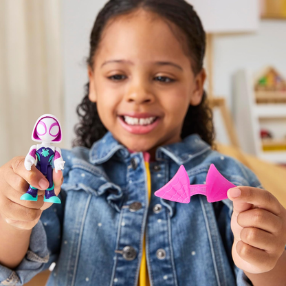 Hasbro Marvel Web-Slinging Adventure Set, 3-Inch-Scale (7.6 cm) Action Figure Set