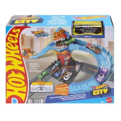 Mattel Hotwheels City Nemesis Gorilla Garage 1