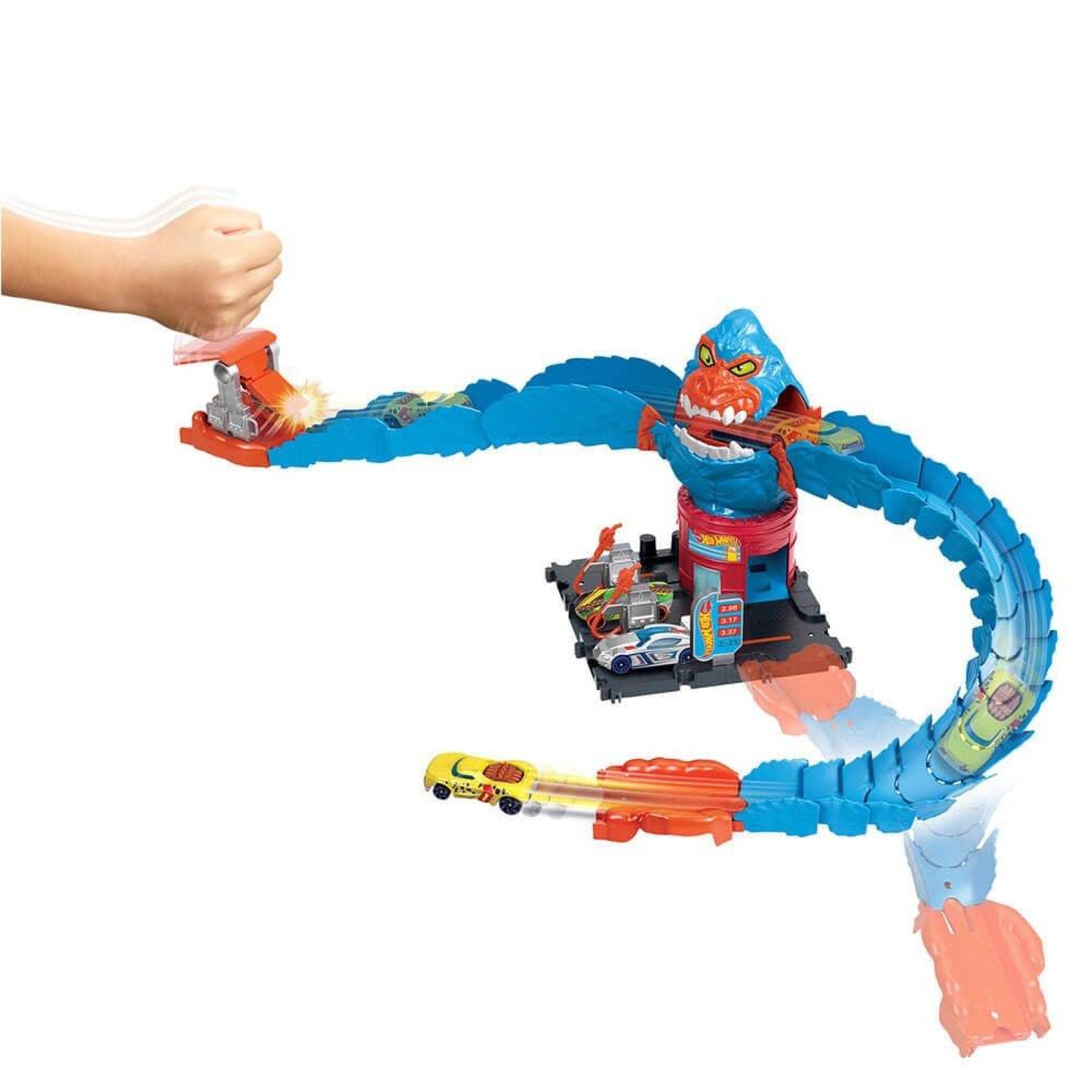 Mattel Hotwheels City Nemesis Gorilla Garage 2