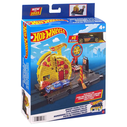 Mattel Hotwheels City Speedy Pizza Pick-Up 1