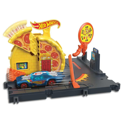 Mattel Hotwheels City Speedy Pizza Pick-Up 2