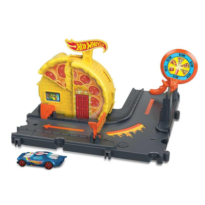 Mattel Hotwheels City Speedy Pizza Pick-Up 3