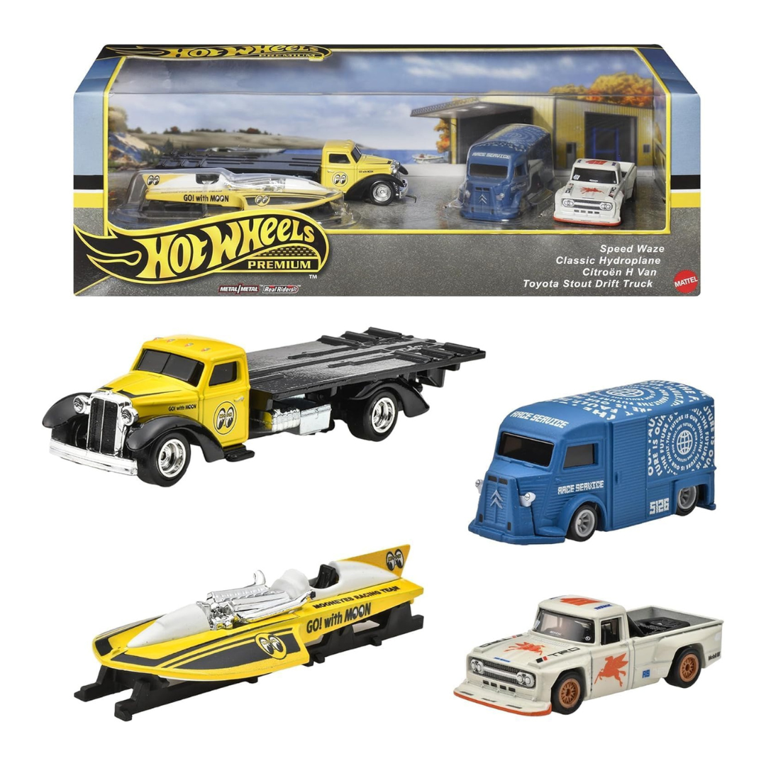Mattel Hotwheels Premium Collector Set 1