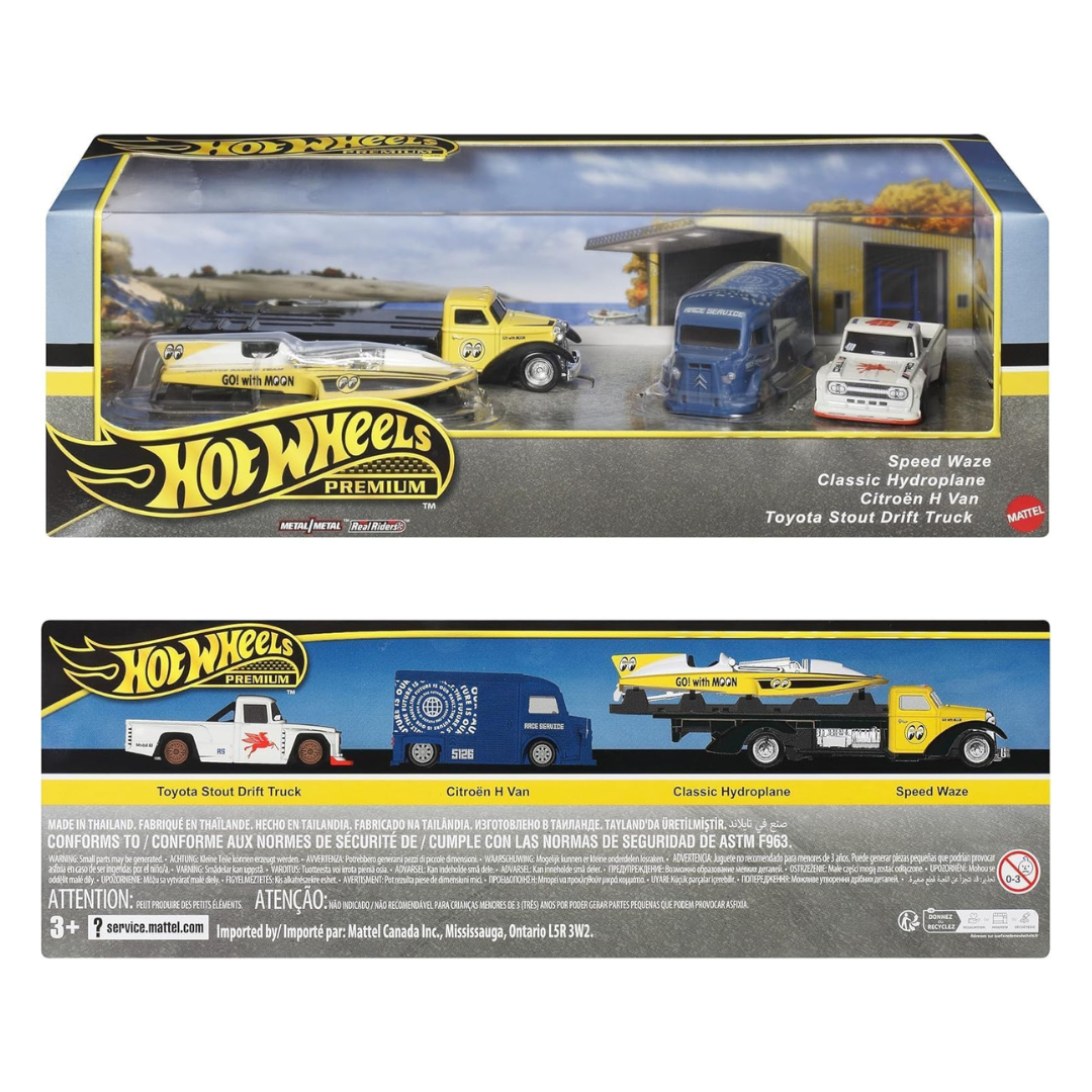 Mattel Hotwheels Premium Collector Set 2