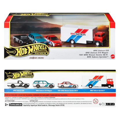 Mattel Hotwheels Premium Collector Set 4