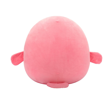 Medium Plush Squishmallows 12” -Morlai - Coral Manatee - Fuzzamallows