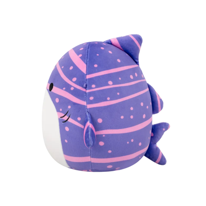 Medium Plush Squishmallows 12” - Purple Striped Whale Shark