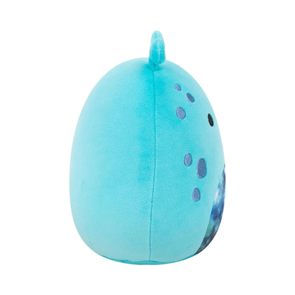 Medium Plush Squishmallows 12” - Teal Alien W/Dark Blue Galaxy Belly