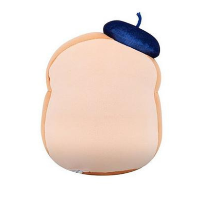 Medium Plush Squishmallows 12” - French Toast W/Blue Velvet Beret)