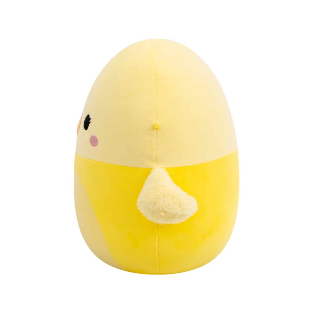 Medium Plush Squishmallows 12” - Yellow Parakeet Bird