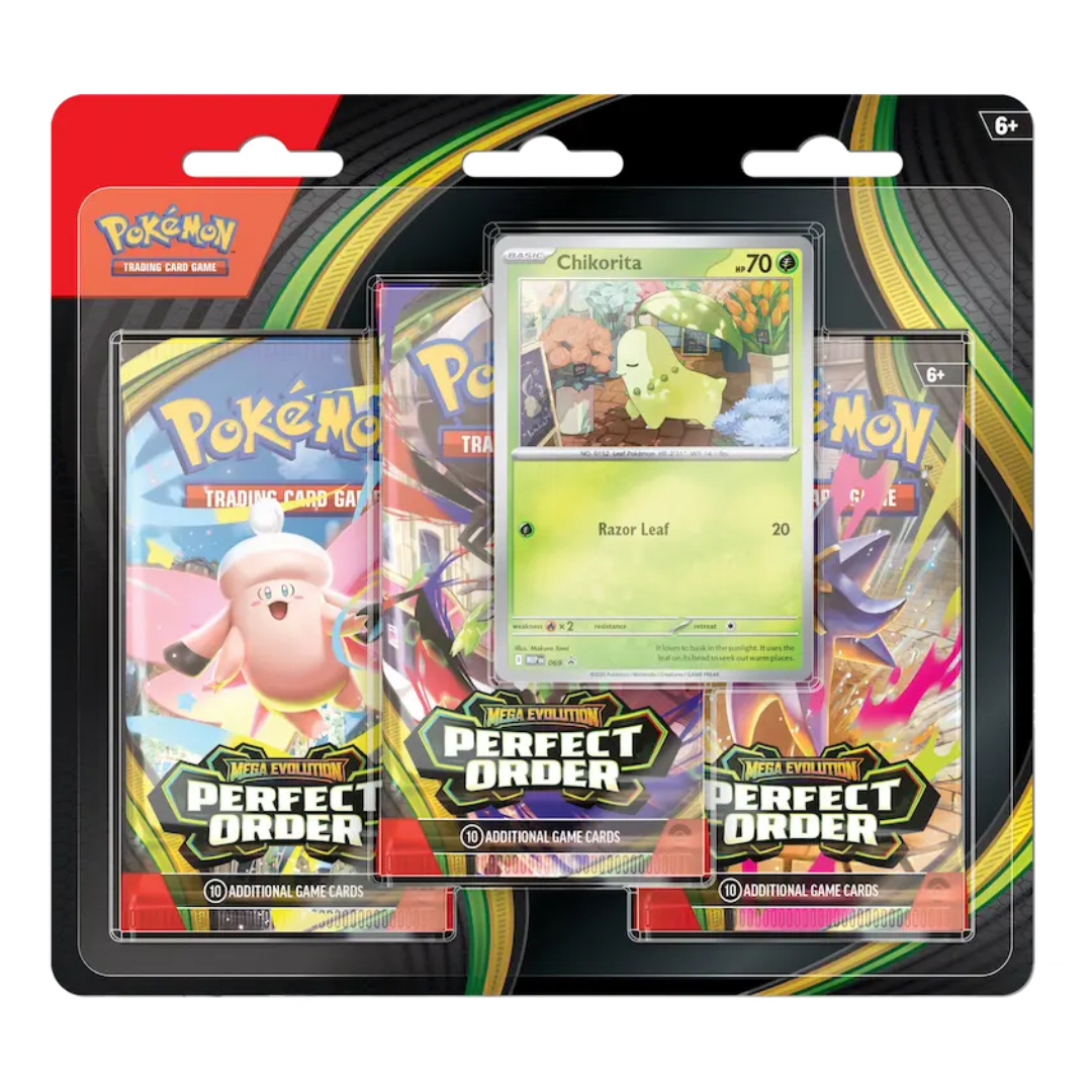 Pokemon TCG Mega Evolution Perfect Order Blister – Playbh