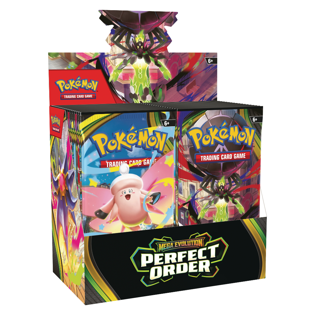 PRE ORDER : Pokémon TCG Mega Evolution Perfect Order Booster Box