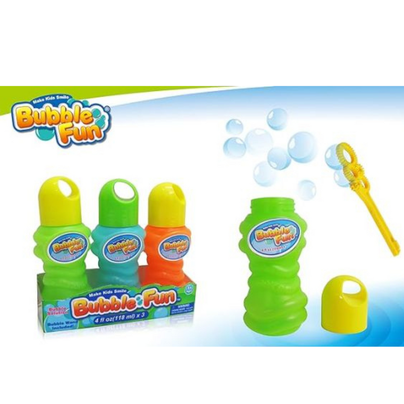 P.Joy Bubble Water Set 3 4oz