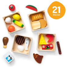 Melissa & Doug Food Groups Wooden Play