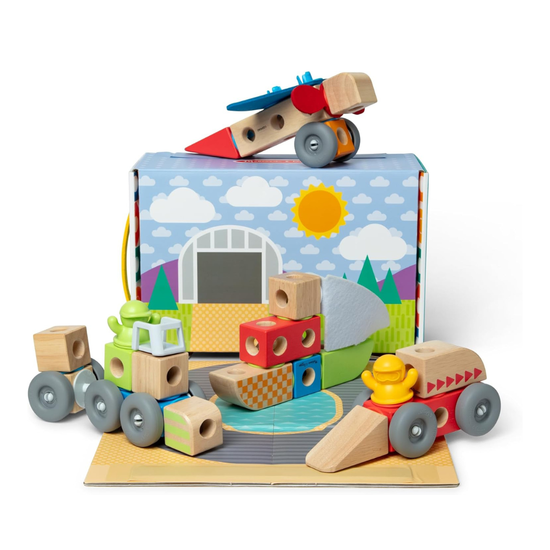 Melissa & Doug PS Building Set - Vehicles