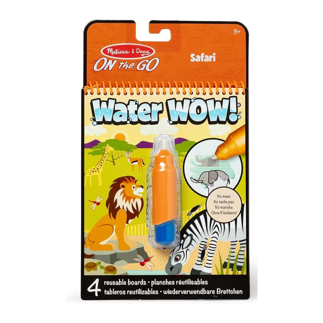 Melissa & Doug Water Wow 4 Scene - Safari Water Reveal Pad
