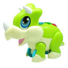Mighty Megasaur Juniour Megasaur Push & Play Triceratops 2