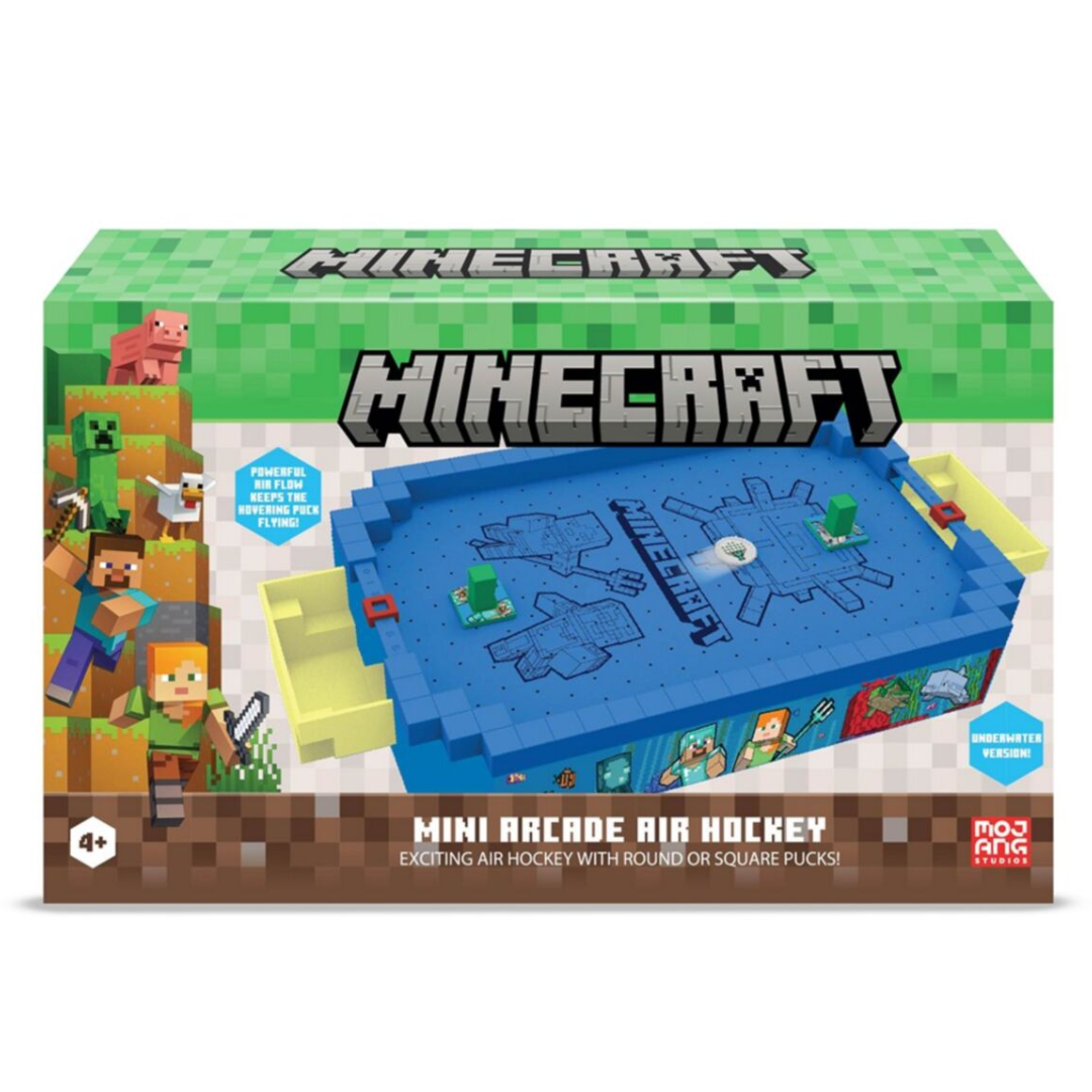 Minecraft Arcade Air Hockey (Premium Series) Undewater