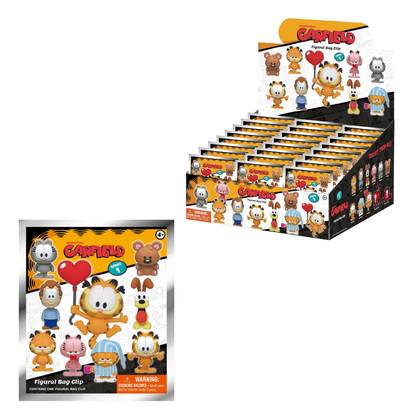 Monogram: Garfield 3D Foam Bag Clip, Series 1
