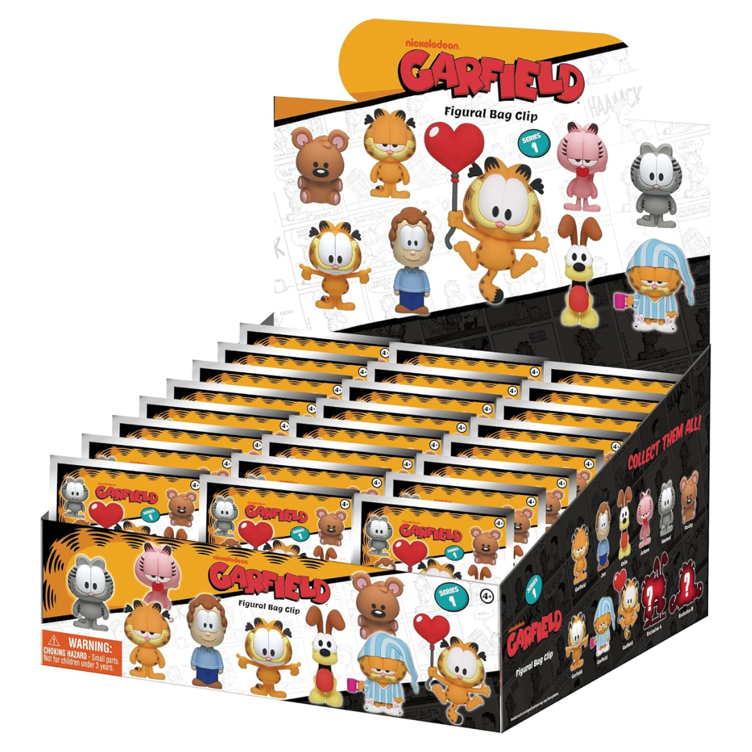 Monogram: Garfield 3D Foam Bag Clip, Series 1